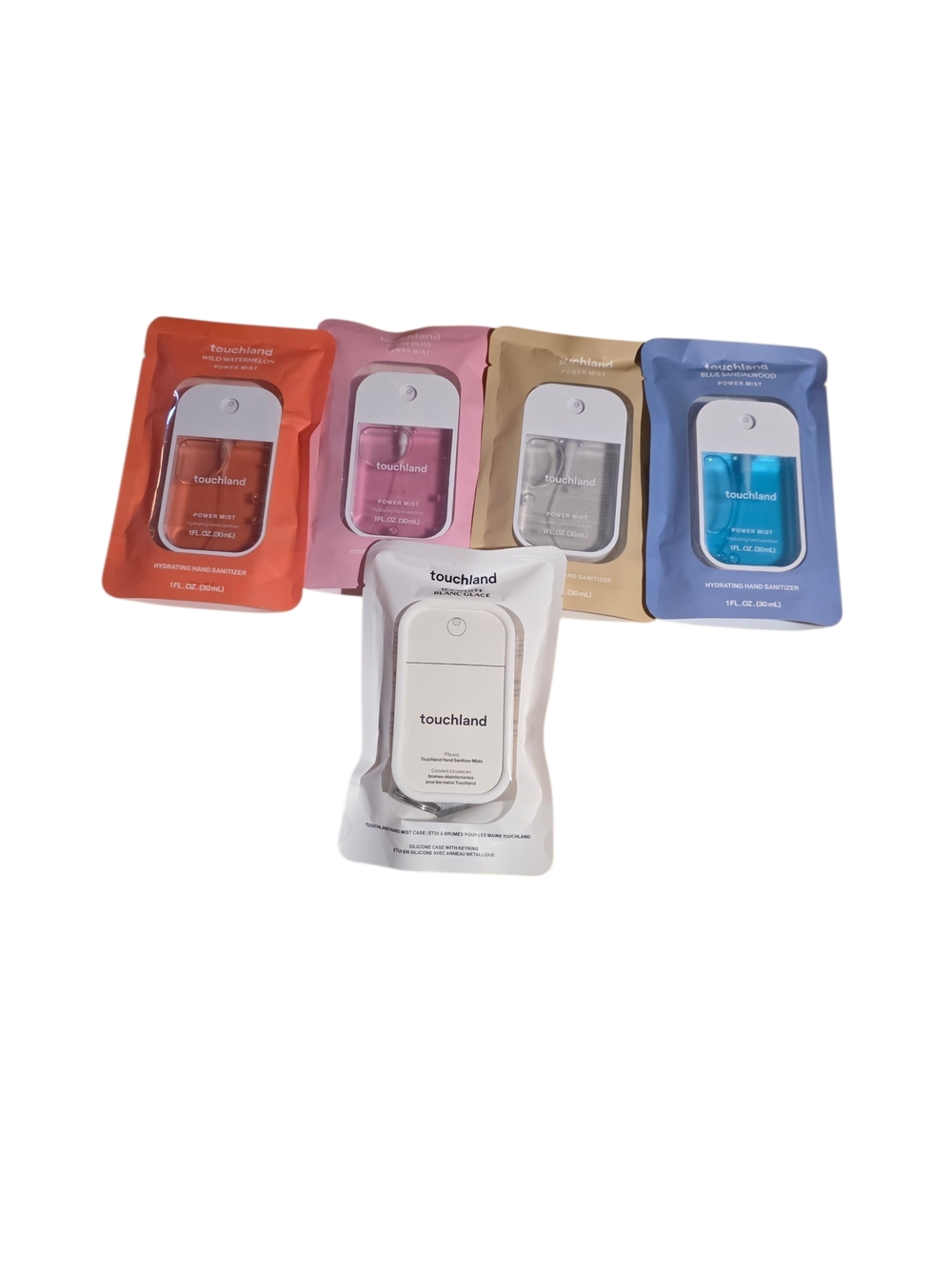 Touchland Pocket Mist Hand Sanitizer Bundle 4 sanitzers 1 Holder🌸🔥🔥🔥